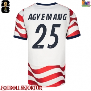 Förenta stater Patrick Agyemang #25 Hemmatröja VM 2026 Kortärmad